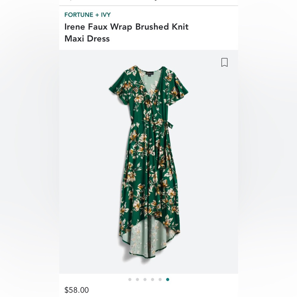 Fortune + Ivy Maxi Dress / Medium